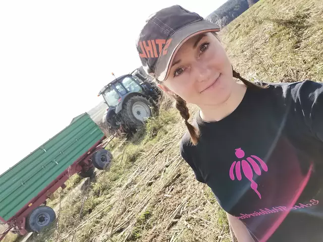 Jungbauern-Obfrau Viktoria Hutter bittet um Rücksicht in der Erntezeit. | Foto: NÖ Bauernbund