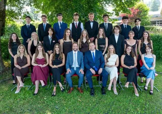 Absolventinnen und Absolventen Bundes-Schul-Cluster-Feldkirchen – BRG
 | Foto: Foto Vaschauner