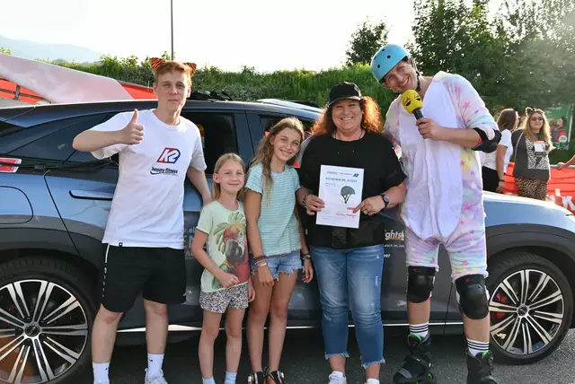 Gute Stimmung beim Happy Night Skate  | Foto: Happy Fitness 