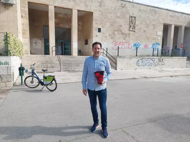 Direktor Markus Neuhold in Kroatien auf Partnerschulbesuch.  | Foto: Markus Neuhold