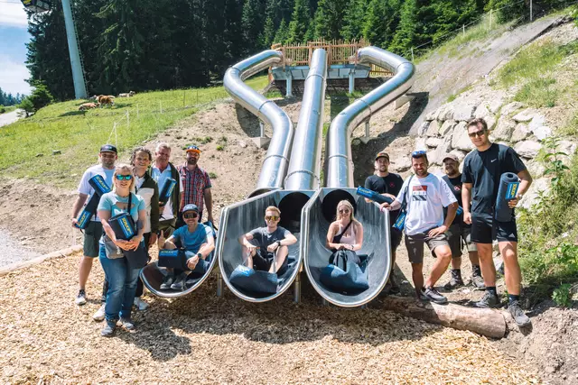 Der neue Rutschenweg bildet eine weitere Bereicherung im Familienangebot des Ski- und Wanderzentrums Schlick 2000. | Foto: Pernsteiner/Kainz