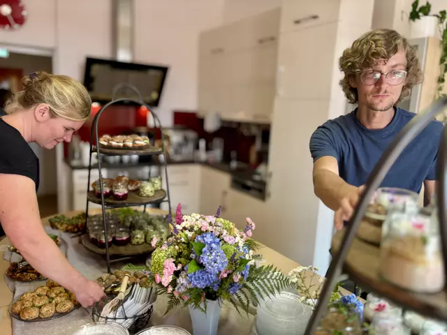 Tamara Holzer und Erik Kühnelt von der Walhalla Genusskulisse | Foto: MeinBezirk