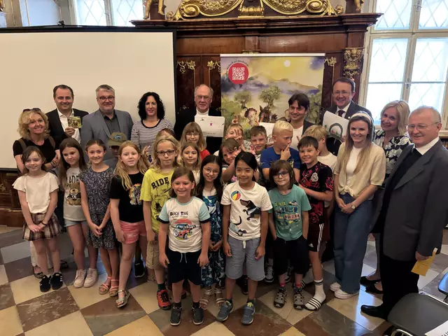 Das neue Kinderbuch über den Heiligen Hippolyt und Namensgeber von St. Pölten begeistert Groß und Klein | Foto: Lauren Seywald / MeinBezirk