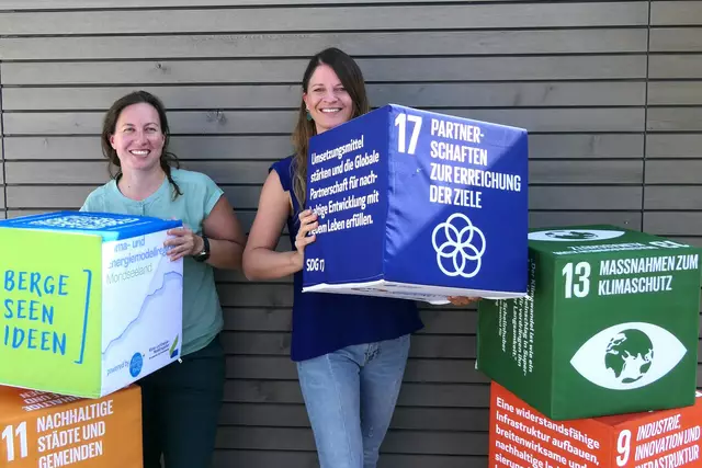 Michaela Lackner und Stefanie Mayrhauser (v.l.). | Foto: KEM Mondseeland