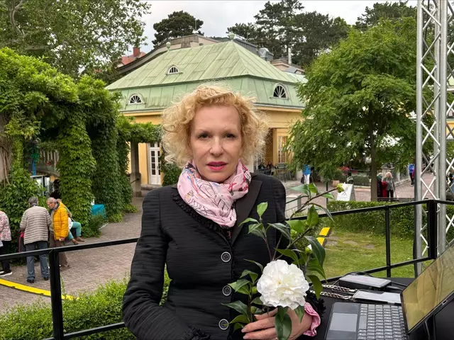Sunnyi Melles verneigte sich vort ihrem Idol Sarah Bernhardt.