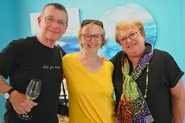 vlnr.:Joe Malina, Gertrude Stropek, Christine Danninger | Foto: Wilfried Fischer