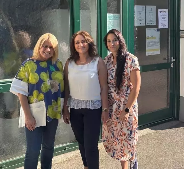 Vizebürgermeisterin Gerda Sandriesser gemeinsam mit Claudia Boyneburg-Lengsfeld-Spendie und Vanessa Schurian. | Foto: Privat