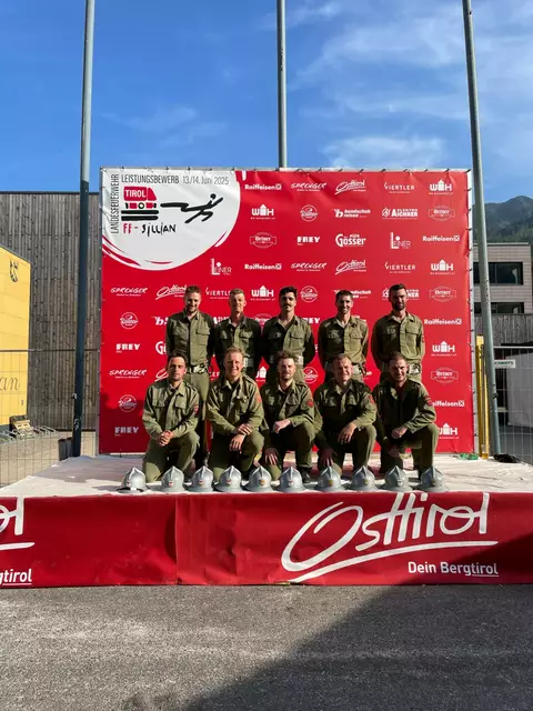 Aufgrund ihrer konstant starken Leistungen bei den vergangenen Landesbewerben qualifizierte sich Sillian für die Internationalen Feuerwehrwettkämpfe. | Foto: FF Sillian