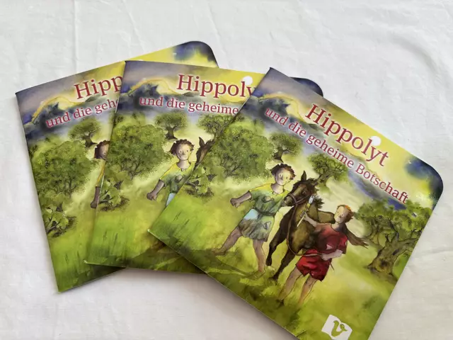 Das liebevoll illustrierte Buch bereitet Hippolyts abenteuerliches Leben kindgerecht auf und vermittelt Werte wie Glauben, Freundschaft, Mut
und Gerechtigkeit auf verständliche Weise. | Foto: Lauren Seywald / MeinBezirk