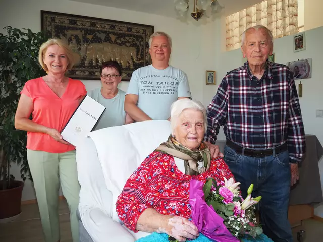  Frida Schwarzinger feierte ihren 90. Geburtstag | Foto: Stadt Krems