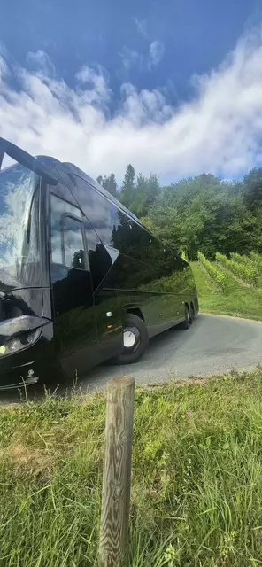 Die FF Leutschach brachte den Bus wieder auf Schiene. | Foto: Waltl
