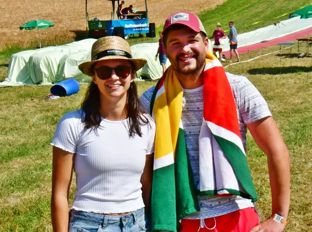 Bezirksleitung Lena Baldinger und Alexander Soriat
