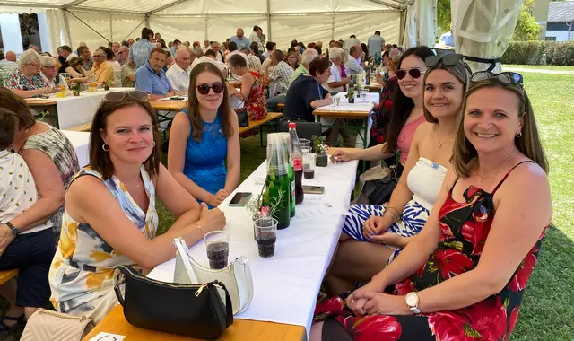 Die Nebersdorfer feierten ausgiebig