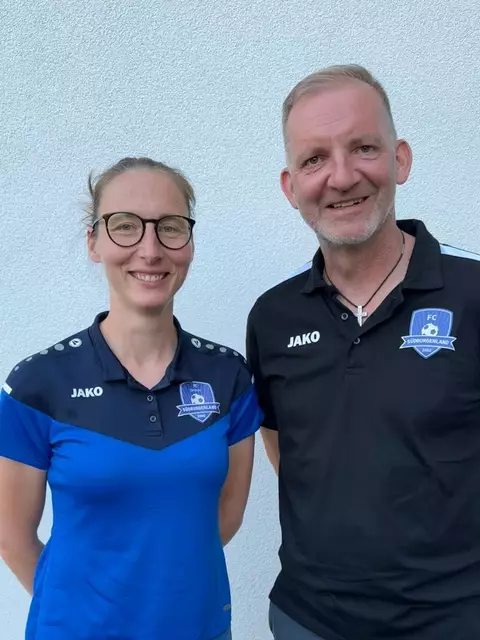 Neue Sportliche Leiterin Nina Hütter und Trainer Harald Bacher | Foto: FC Südburgenland 
