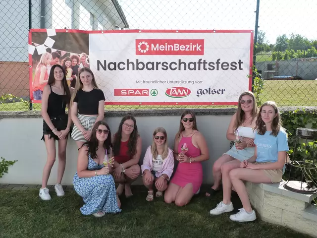 Die Mädels feierten das Beisammensein bei frischen gegrillten Spezialitäten. 