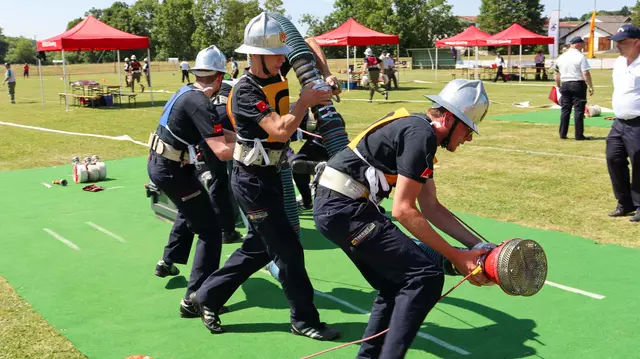 Insgesamt stellten sich 25 Bewerbsgruppen den Wettkämpfen. | Foto: Bezirksfeuerwehrkommando Güssing