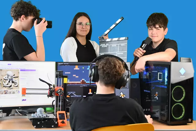 Mitmachen und entdecken: Game Development, 3D-Druck oder naturwissenschaftliches Experimentieren im MINT-Workshop  | Foto: HAK Spittal/Drau