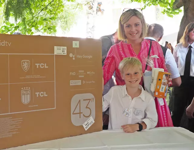 Ein toller Hauptpreis wurde an die glücklichen Gewinner vergeben.