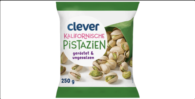 Der Lieferant Ireco Trading and Production S.A. ruft Pistazien der Marke Clever zurück. | Foto: Rewe