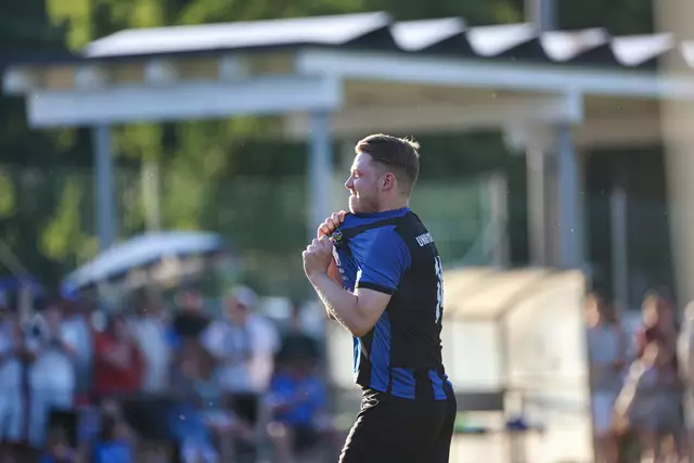 Puchenau hatte im Elfern den Aufstieg schon am Bein, vergeigte diesen aber noch. | Foto: Reischl