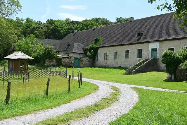 Nach der Wanderung zur Ruine Scharfeneck wieder zurück schien die Sonne und...