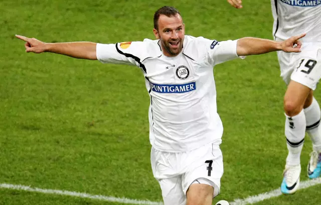 Mario Haas kickt mit den Altstars des SK Sturm am Sonntag in Lieboch. | Foto: GEPA