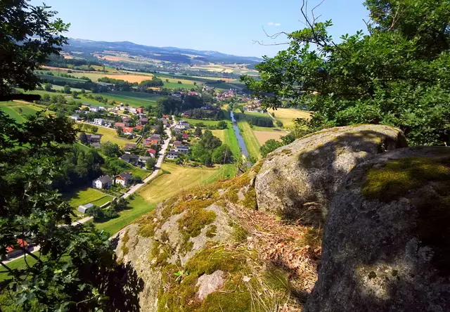 Matzleinsdorf unter mir