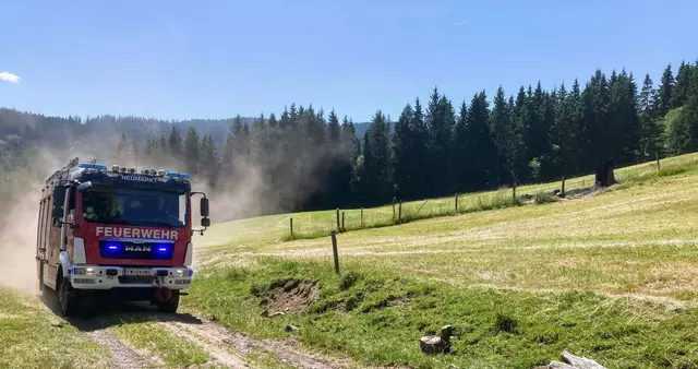 Im Bezirk Murau kam es zu mehreren Feuerwehreinsätzen. | Foto: Feuerwehr Neumarkt