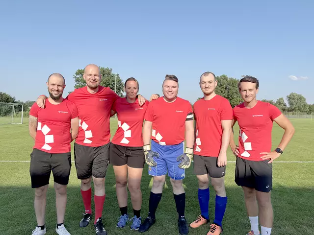 Da Team von "MeinBezirk" war beim Flutlichtturnier des SV Horn dabei. | Foto: Manuela Danzinger