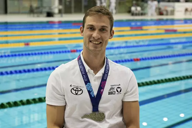 Schwimmer Andreas Ernhofer. | Foto: Lena Ernhofer