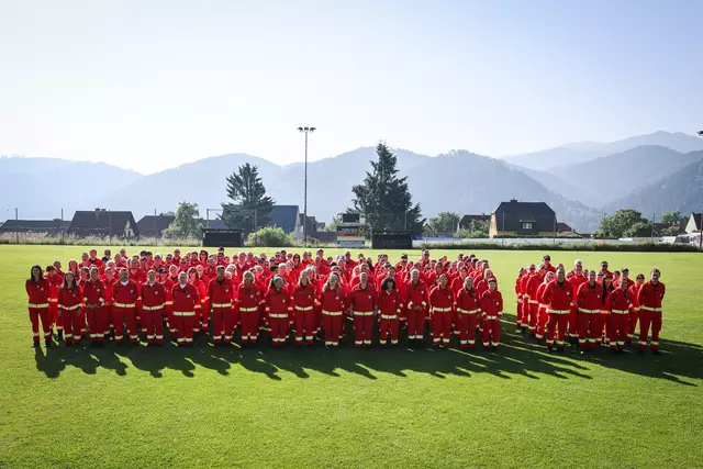 Kraubath an der Mur verwandelte sich am vergangenen Wochenende zum Zentrum der Rettungshundearbeit in Österreich. | Foto: ÖRHB