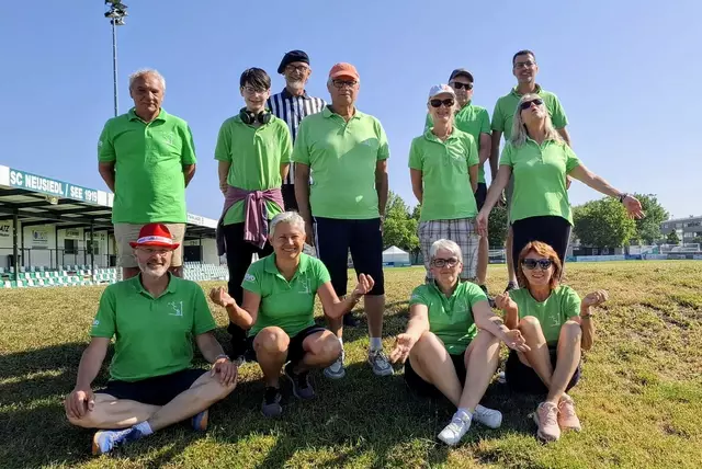Bundesliga Team des Pétanque Vereins Neusiedl
