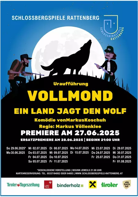 Die Schlossbergspiele Rattenberg feiern am 27. Juni 2025 Premiere einer besonderen Uraufführung. | Foto: Schlossbergspiele Rattenberg