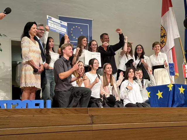 Die HAK Neumarkt gewinnt den Online-Videowettbewerb „My EU in 2055“ mit ihrer Vision zur EU in dreißig Jahren. | Foto: Lisa Gold