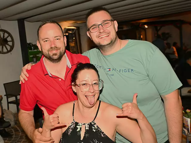 Sie sorgten für ausgelassene Stimmung unter den Gästen.