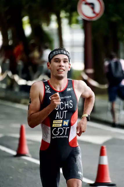 Trotz der eingeschränkten Vorbereitung präsentierte sich der amtierende österreichische Duathlon-Staatsmeister in starker Form. | Foto: Fuchs