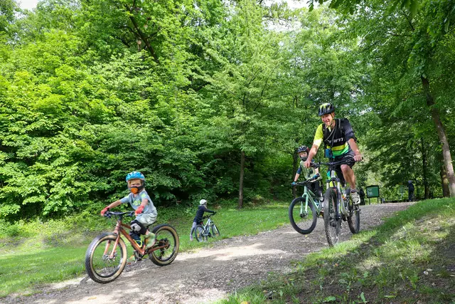Der Mountainbike-Trail zwischen Pampichler Warte und Leobener Massenburg ist auch für Kinder geeignet.  | Foto: Freisinger