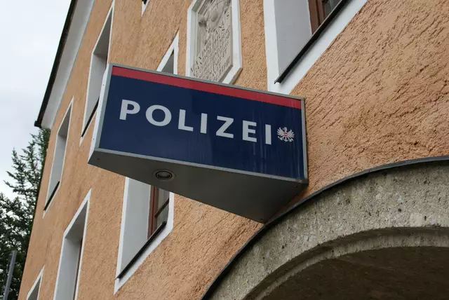 Die Szene des Unfalls