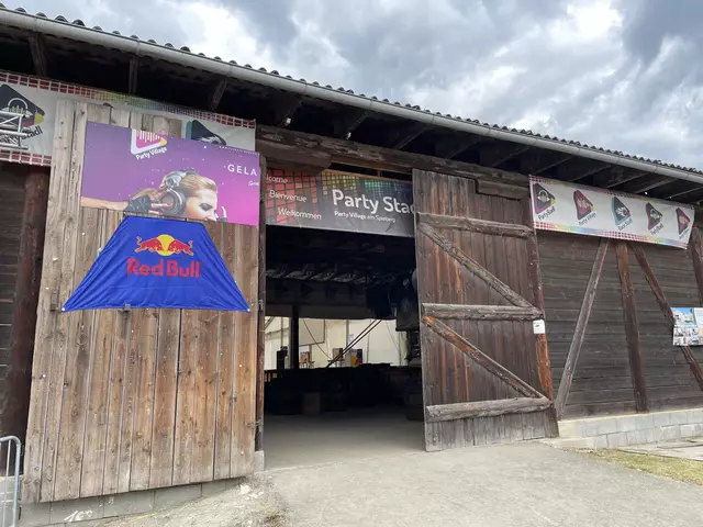 Der Party Stadl befindet sich beim Campingplatz Blau. | Foto: Julia Gerold