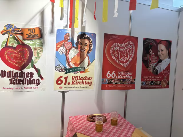 Einige unterschiedliche Plakate aus all den Jahren "Villacher Kirchtag". | Foto: MeinBezirk.at