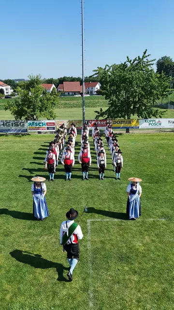 Der Musikverein Stainz in der Aufstellung | Foto: MMK Bad Gams