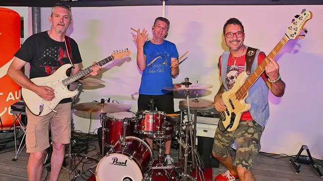 Die Band "Rockbox" spielte schon 2012 bei der Eröffnung von der Osteria.