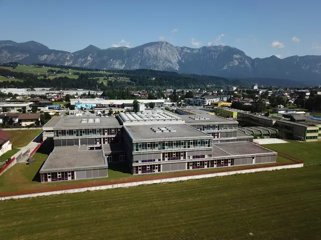 Das BRG Wörgl von oben. | Foto: Martin Sonderegger