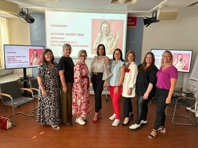 Die engagierten Frauen aus dem Bezirk Oberpullendorf beim  SPÖ-Workshop „sichtbar.gehört.wirksam.“ – gemeinsam lernen, netzwerken und politisch wirken. | Foto: Sandra Gerdenitsch