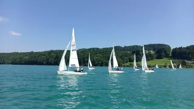 Der Mattsee hat sich einmal mehr als Top-Revier für den Segelsport bewiesen. | Foto: Franz Schall