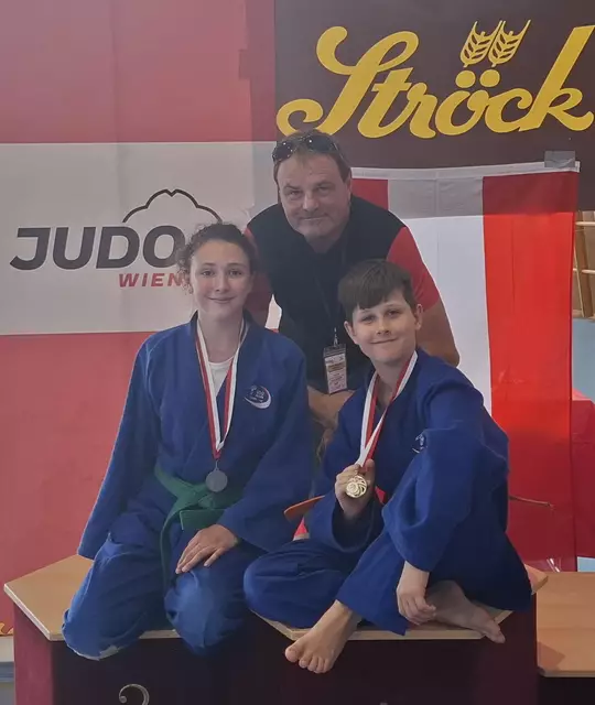 Marissa Schonka und Michael Sigl zeigten auf der Matte ihr Können. | Foto: Union Dynamic One