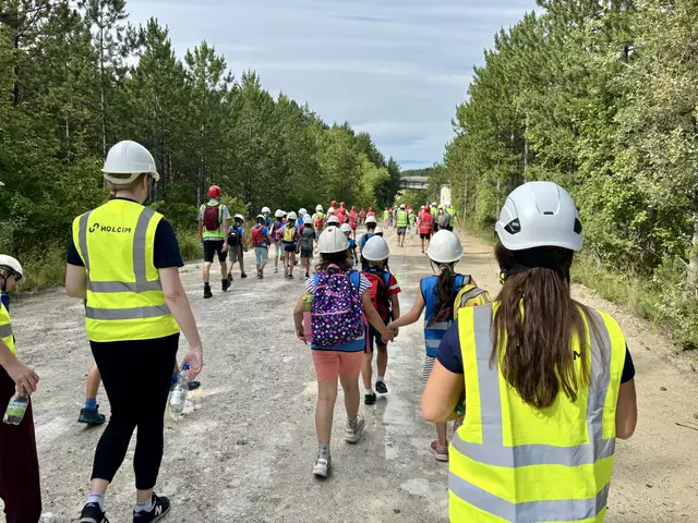 Auf dem Rückweg zum Parkplatz. | Foto: Bachhofner