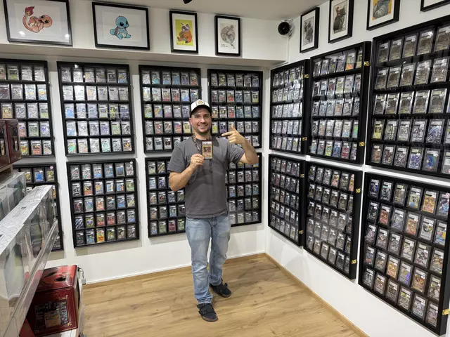 Christoph Buttura hat sich den Traum von seinem lokalen Trading Card Games-Shop erfüllt.