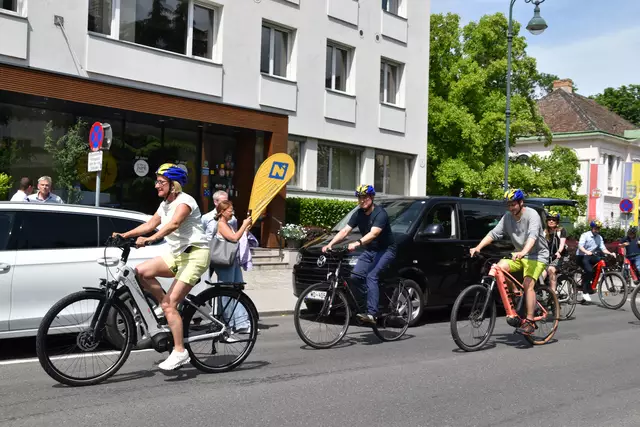 Johanna Mikl-Leitner, Vito Cecere und Felix Neureuther. | Foto: Preineder