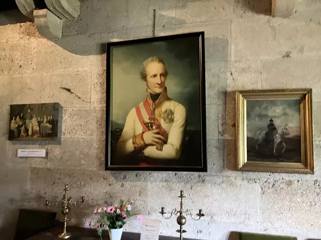Den Besitzern von Burg Liechtenstein ist ein eigener Raum gewidmet | Foto: Gabriela Stockmann